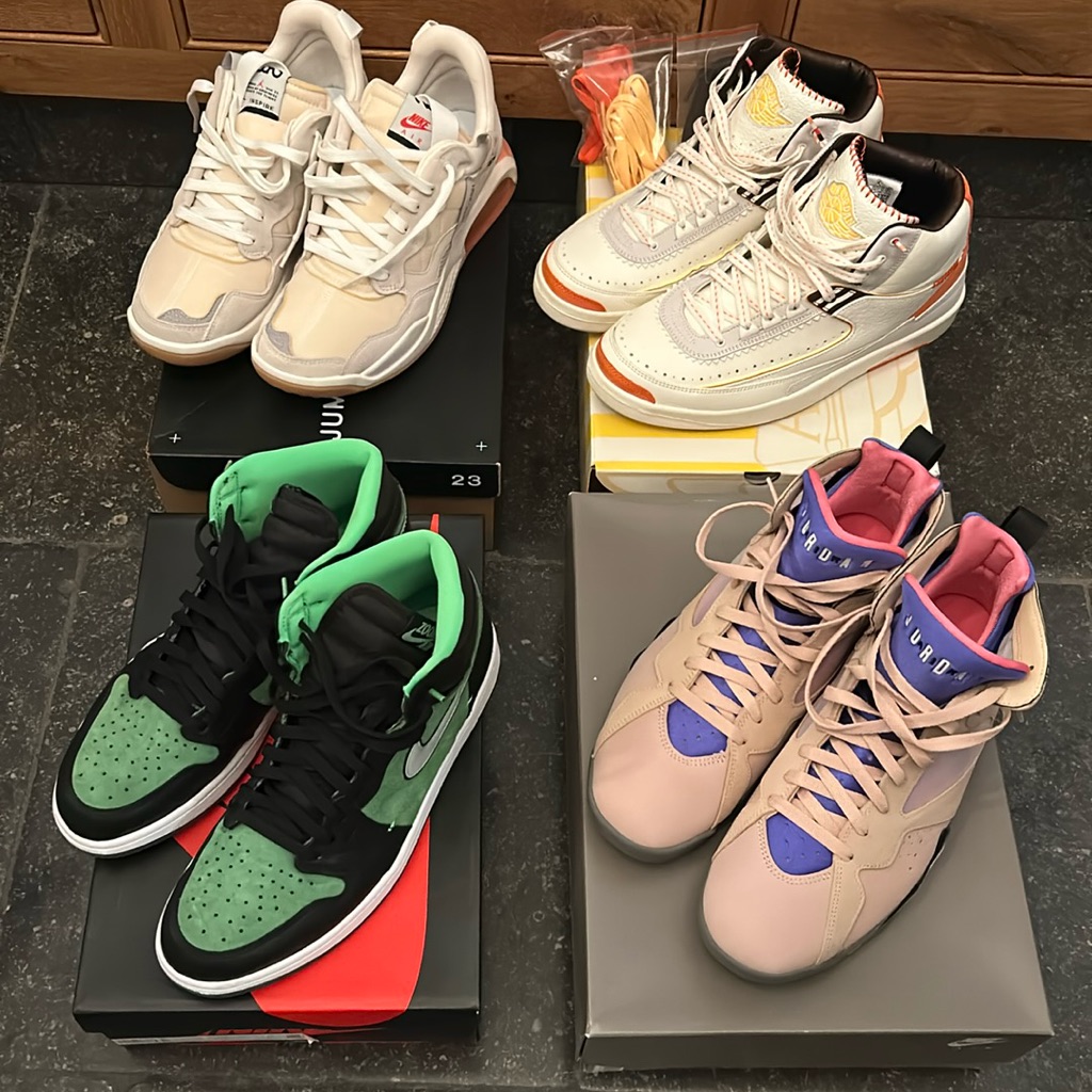 Men’s Jordan 10.5 Sneaker Lot- All Worn Only Once